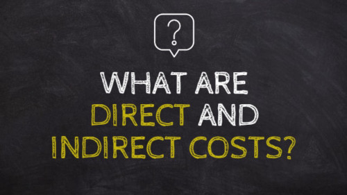 Play What are direct and indirect costs?